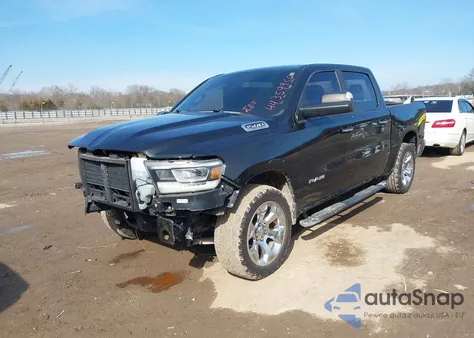 2019 Ram 1500 Big Horn/Lone Star 4X4 5'7 Box из США, поврежденный, VIN 1C6SRFFT9KN645052